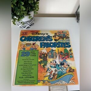 VINYL RECORD DISNEYLAND WALT DISNEY'S CHILDREN'S FAVORITES VOLUME TWO 29 songs